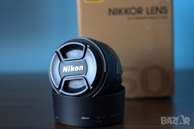 Nikkor AF-S 50mm f1.8G, снимка 3 - Обективи и филтри - 55128058