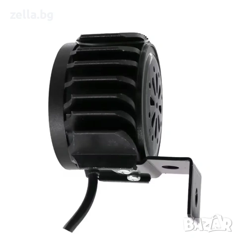 LED фар 12W с вграден клаксон 100dB, 12V-72V – за електрическа тротинетка и велосипед, IPX5 10377, снимка 5 - Друга електроника - 54685146