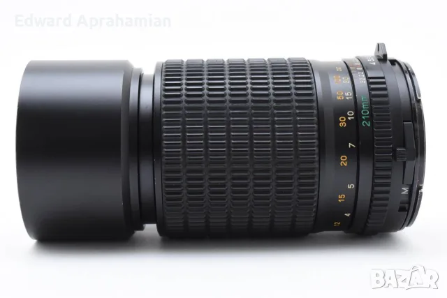 Обектив Mamiya-Sekor C 210mm N f/4 - M645, снимка 3 - Обективи и филтри - 55391266