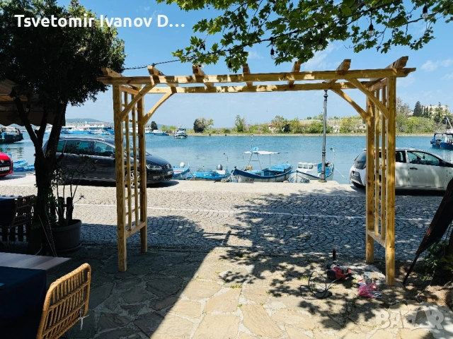Пергула - Арка , снимка 2 - Градински мебели, декорация  - 54537669