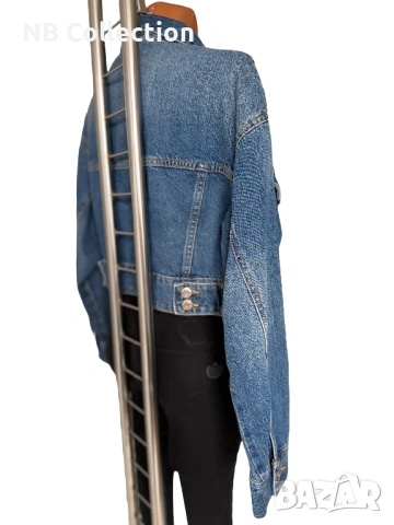 Bershka дамски къс топ дънково яке и клин Energetics DRYPLUS, снимка 13 - Корсети, бюстиета, топове - 43330413