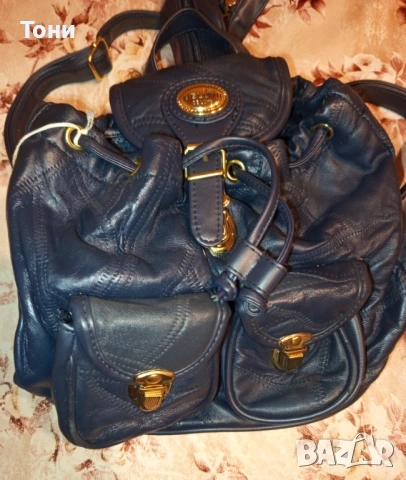 BELLINI DELUXE Оригинал Нова Кожена Дамска Раница, снимка 4 - Раници - 55157566