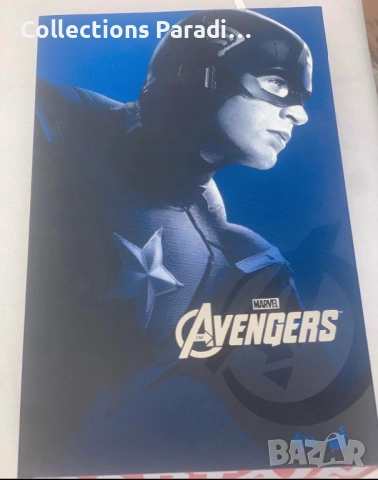 Hot Toys Captain America Avengers Marvel фигура статуя , снимка 2 - Колекции - 54168198