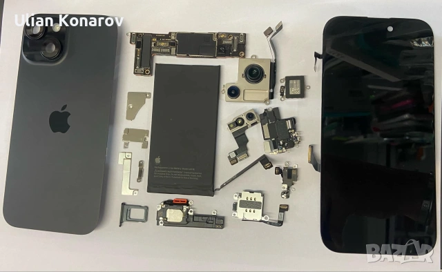 iphone 15 на части, снимка 8 - Apple iPhone - 55101177