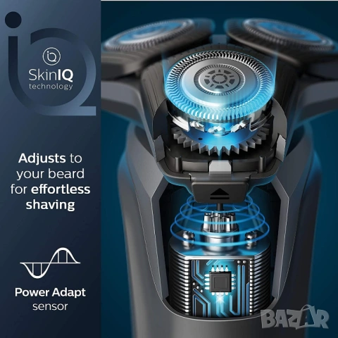 Електрическа самобръсначка Philips Shaver Series 5000 S5579/50 Wet & Dry -  НОВА ЗАПЕЧАТАНА-, снимка 6 - Електрически самобръсначки - 54918947