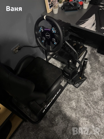 Moza R12 V2 + CRP2 + HGP + HBP + Next Level Racing GTRacer 2.0 – пълен SIM Racing комплект, снимка 2 - Друга електроника - 55503080