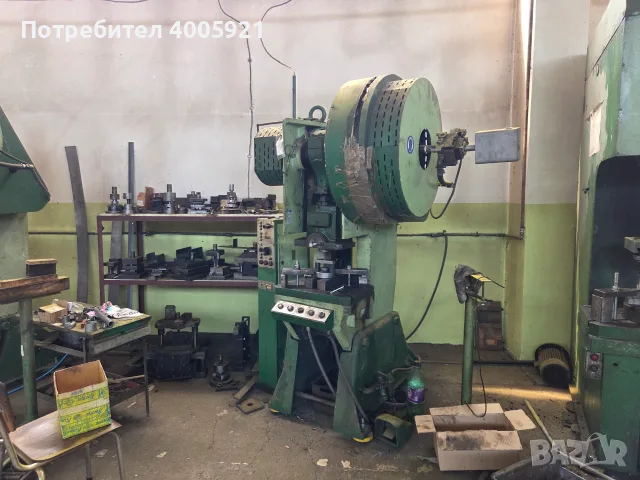 Универсална хидравлична /ексцентрик преса 25 тона (250 kN) ПХУ250Н