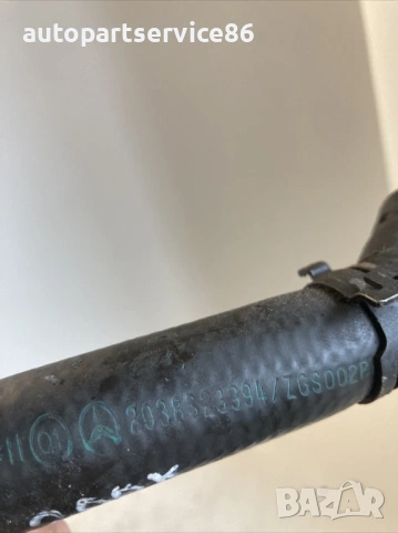 Маркуч за охладителна течност 200 Kompressor за Mercedes Clk W209 (2005) 2038323994, снимка 2 - Части - 54087481