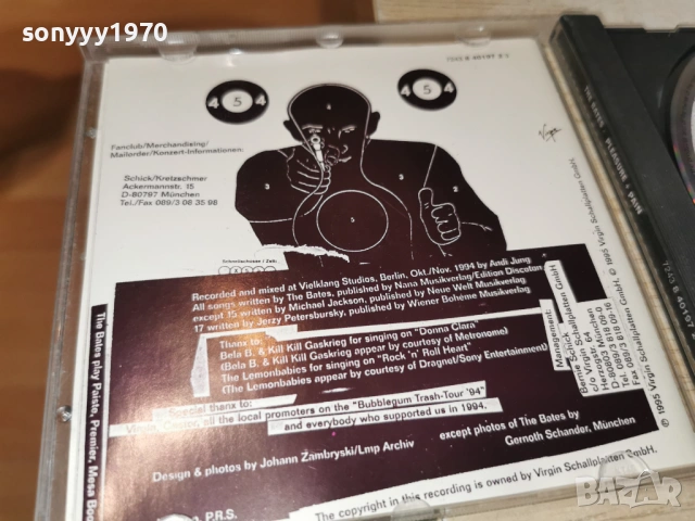 THE BATES CD ВНОС GERMANY 1106260846H2E6R, снимка 14 - CD дискове - 54861753