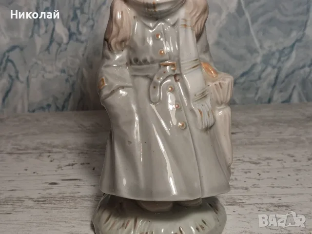 Испанска порцеланова статуетка Jango – Момиченце в зимно палто, снимка 7 - Статуетки - 55532338