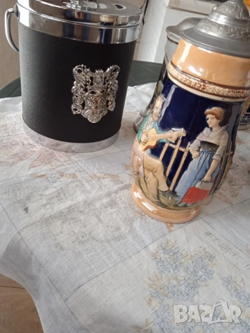  Колекция 6 бр.керамични халби, Подарък кофа за лед!, снимка 6 - Картини - 47522990