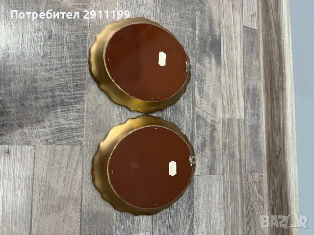 Елипсовидна картина, 4 бр., маслени бои, снимка 8 - Картини - 54242257