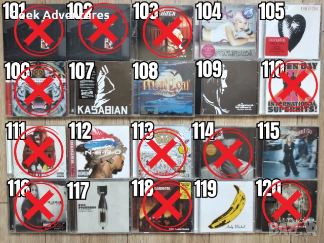 Rock/Punk Metal Music Albums CDs Оригинални Рок Пънк Музикални Дискове, снимка 7 - CD дискове - 46680866