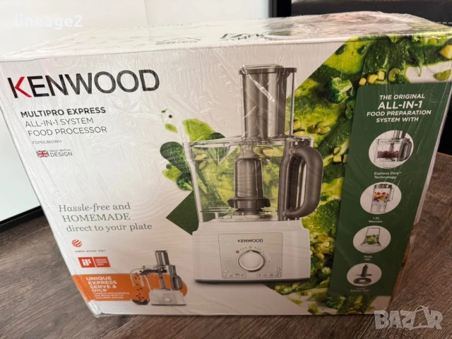 Кухненски робот Kenwood, снимка 3 - Блендери - 54093842