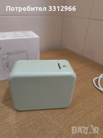 P15 Bluetooth преносим термопринтер с етикетна ролка, Adomnes, снимка 2 - Друга електроника - 54543671