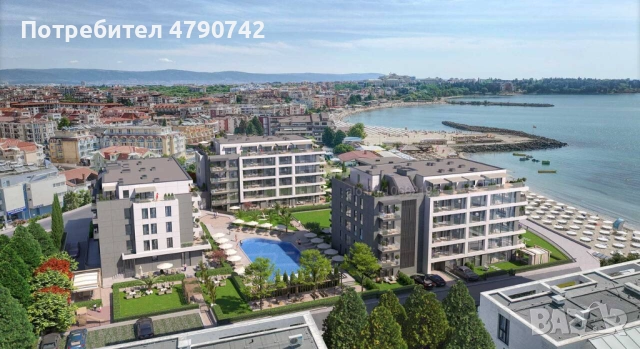 Двустаен апартамент на първа линия