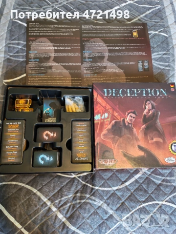 Deception: Murder in Hong Kong - Настолна Игра, снимка 2 - Настолни игри - 54704270