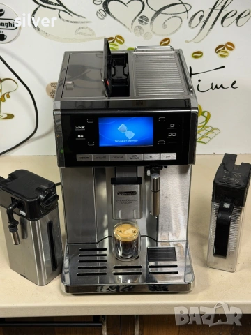 Кафемашина кафе автомат delonghi Primadonna Exclusive chocolate с гаранция, снимка 9 - Кафемашини - 54242330