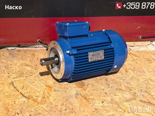 електромотор 2.2 kW 1400 оборота , снимка 3 - Електродвигатели - 54824326