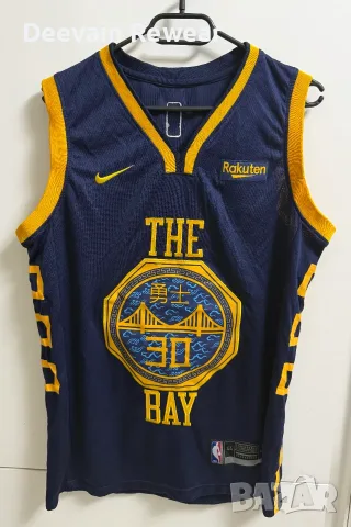 Оригинален Nike NBA Golden State Warriors Stephen Curry #30 - Размер L (44), снимка 2 - Спортни дрехи, екипи - 55367000