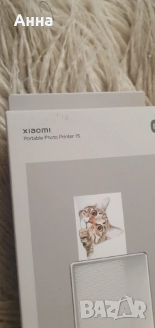 Преносим чисто нов цветен фото принтер XIAOMI PORTABLE 1S, снимка 2 - Принтери, копири, скенери - 54478144