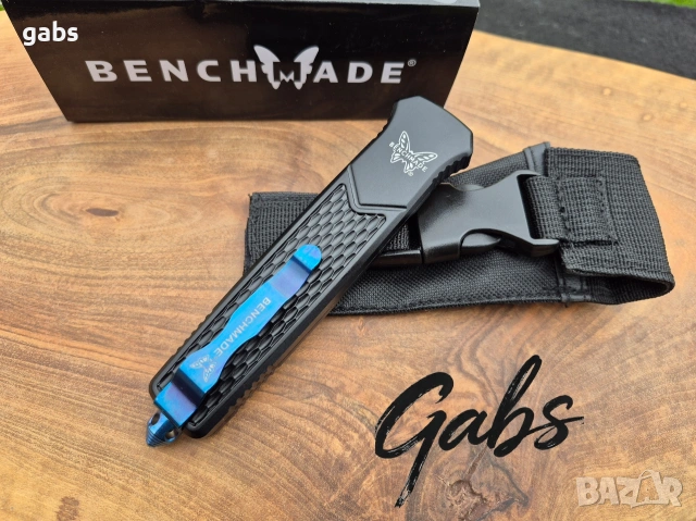 Автоматичен нож Benchmade AUTO Navy SEAL OTF BM838 с калъф, снимка 9 - Ножове - 54485827