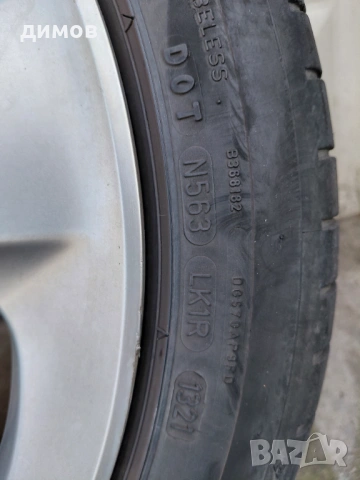 Оригинални ляти джанти 17-ки с летни гуми , снимка 8 - Гуми и джанти - 54090265
