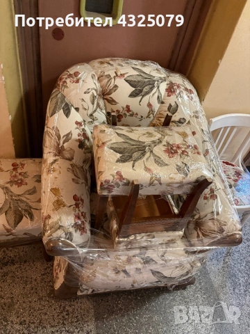 Фотьойл с табуретки, диван, столове!