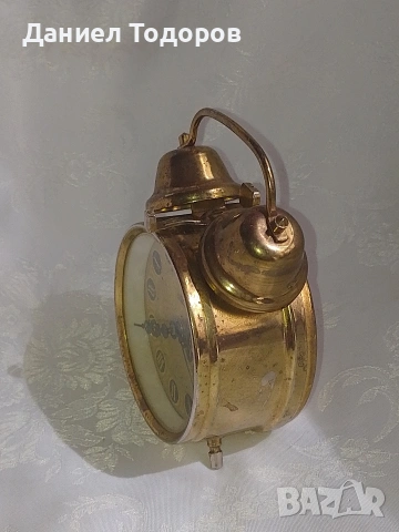 Стар чешки часовник-будилник PRIM, снимка 9 - Колекции - 54135593