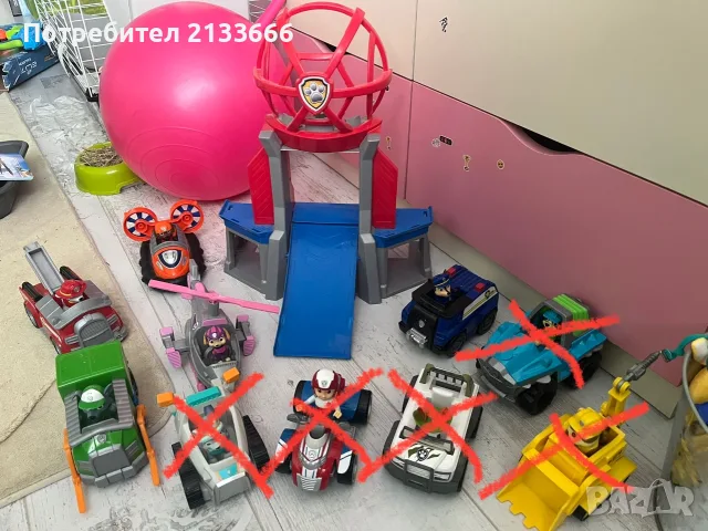Paw Patrol кученца с коли