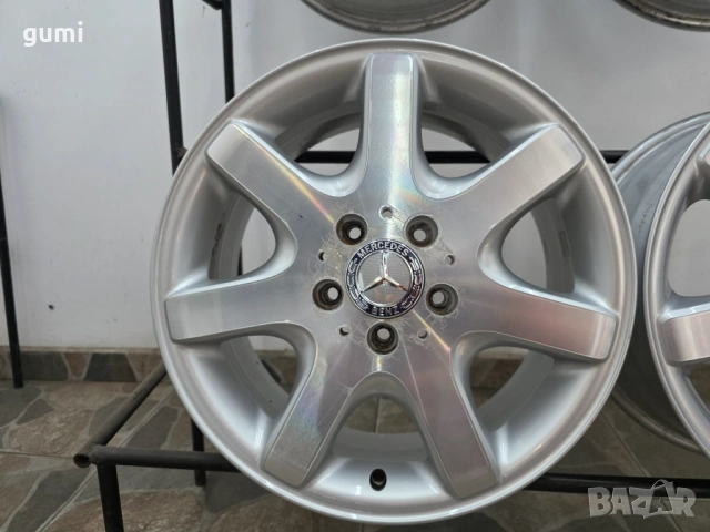 4бр 16ски джанти за MERCEDES C КЛАСА 5х112мм A161423 , снимка 2 - Гуми и джанти - 54736025