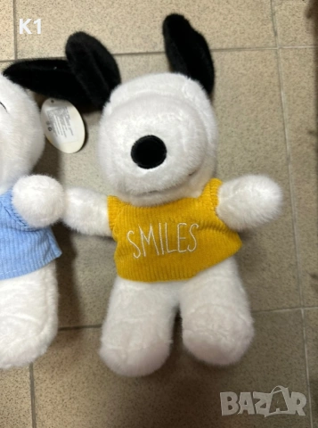 Плюшена играчка Снупи с Тениска 30см, Snoopy , снимка 4 - Плюшени играчки - 54007784