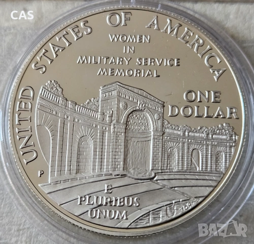 1 Долар 1994 САЩ / Сребро 0.900 , снимка 6 - Нумизматика и бонистика - 54377626