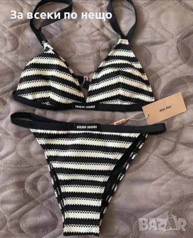 Miu Miu Дамски Бански С 2 Части👙Дамски Бански С Две Части Миу Миу Код DST35