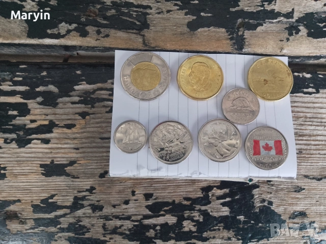 канадски долар монети 24 на брой