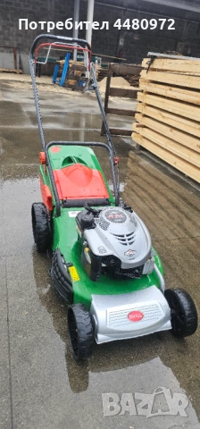 Самоходна бензинова косачка Briggs 190cc 52см, снимка 2 - Градинска техника - 54513575