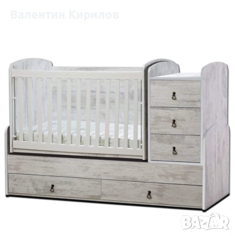 Детска трансформираща се кошара(легло) , снимка 2 - Бебешки легла и матраци - 54580532