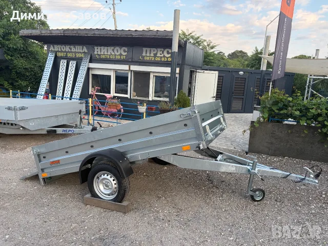 Туристическо самосвално ремарке Neptun N7-253 Hobby за АТV,UTV, мотори до 750кg., снимка 13 - Ремаркета - 55397395
