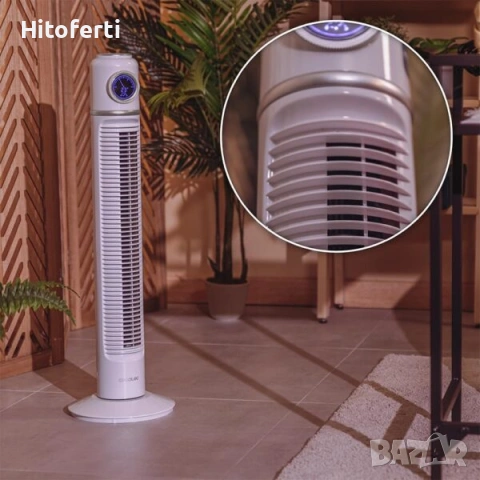  Вентилатор Cecotec Tower EnergySilence 320 Max Skyline Retro, снимка 3 - Вентилатори - 54875192