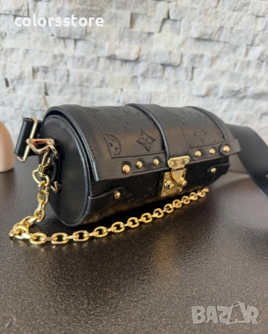 Черна луксозна чанта Louis Vuitton-IM98e