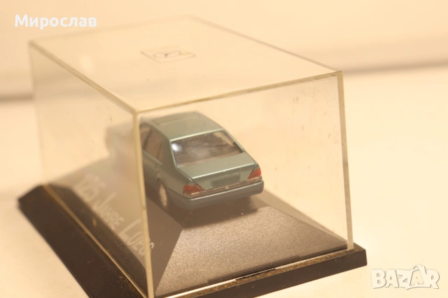 HERPA 1:87 H0 MERCEDES BENZ W 140 600 SEL МОДЕЛ КОЛИЧКА, снимка 5 - Колекции - 54396466