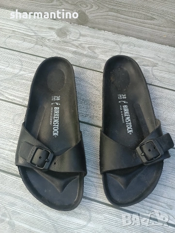 Birkenstock N 38 чехли олекотени, снимка 3 - Чехли - 55013965