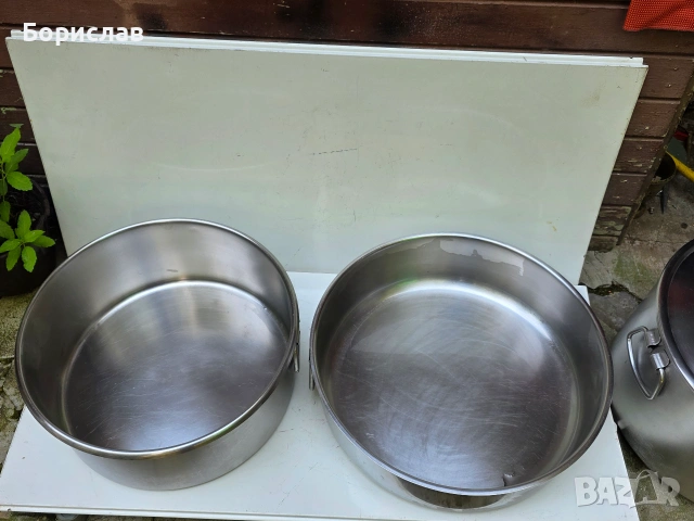 Тави алпака - неръждаеми, снимка 2 - Съдове за готвене - 55125449
