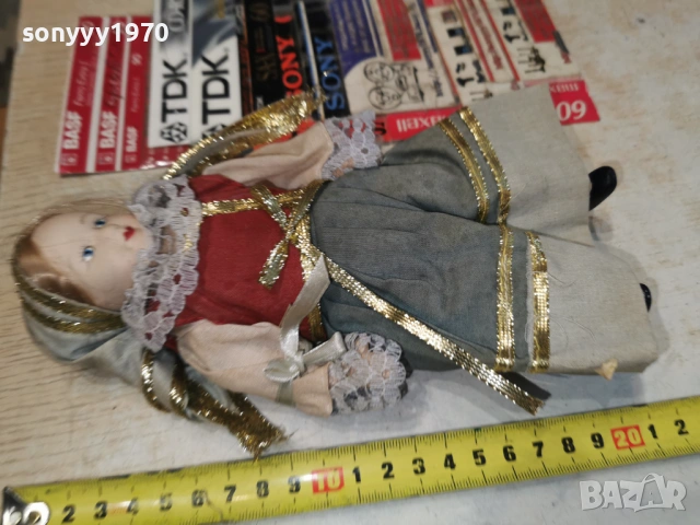 ПОРЦЕЛАНОВА КУКЛА ОТ ИТАЛИЯ 1604260807LCHERY1, снимка 8 - Колекции - 54211093