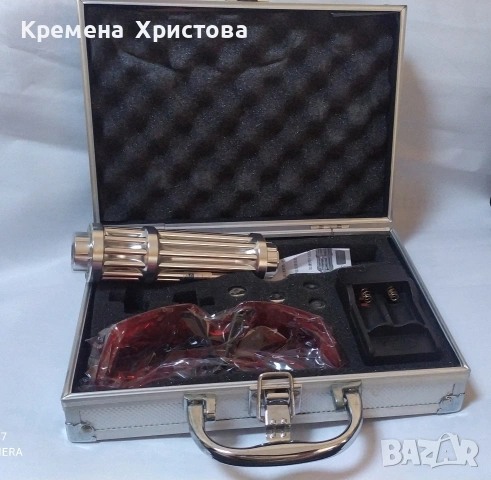 Мощен акумулаторен лазер YX-017, снимка 4 - Друга електроника - 54873776