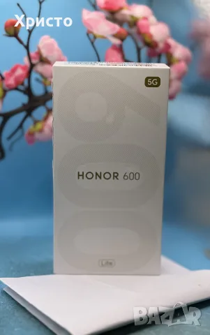 НОВ!!! Honor 600 Lite, Dual SIM, 8GB RAM, 256GB, 5G, Sprout Green, снимка 3 - Други - 55671389