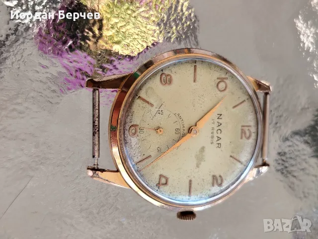 РЪЧЕН часовник Nacar, снимка 2 - Мъжки - 55636173