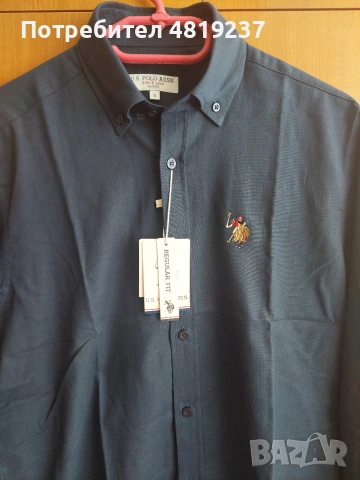Мъжка риза U.S. Polo Assn., снимка 2 - Ризи - 55132543