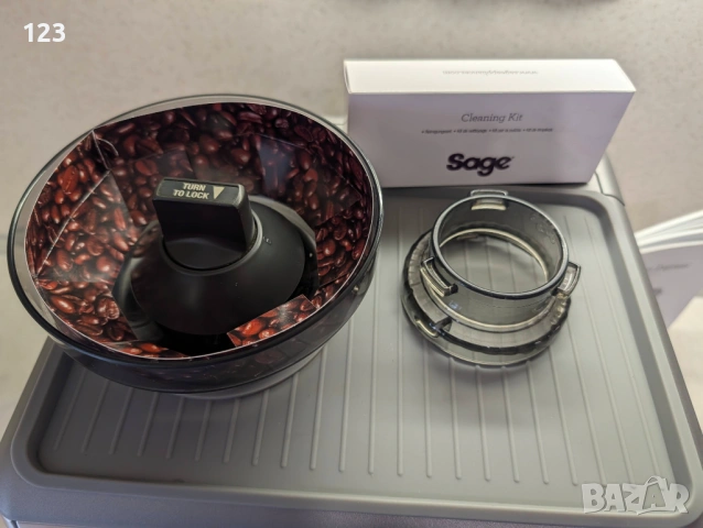 Sage Barista Express – отлично състояние, пълен комплект + екстри, снимка 15 - Кафемашини - 54090621