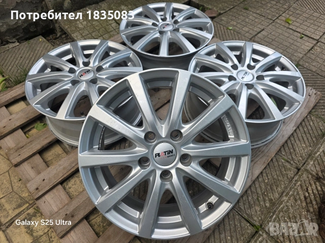 Лети джанти 16ки 5х112 Platin